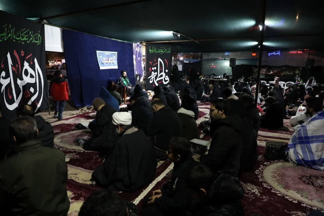 سومین شب از لیالی پرفضیلت قدردر سمنان به روایت تصاویر