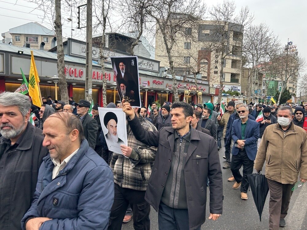 طنین فریاد آزادی در دیار میرزا کوچک‌خان/خروش غیرت رشتی‌ها علیه جنایات رژیم صهیونیستی+فیلم