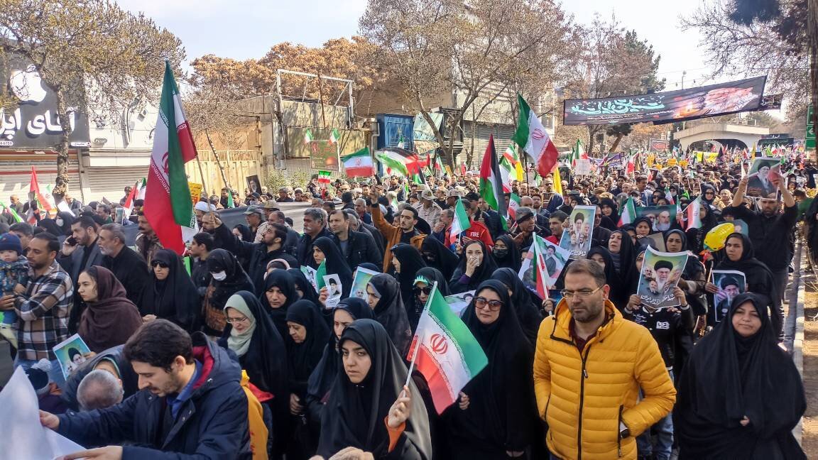 قیام بجنورد علیه استکبار در روز قدس + فیلم