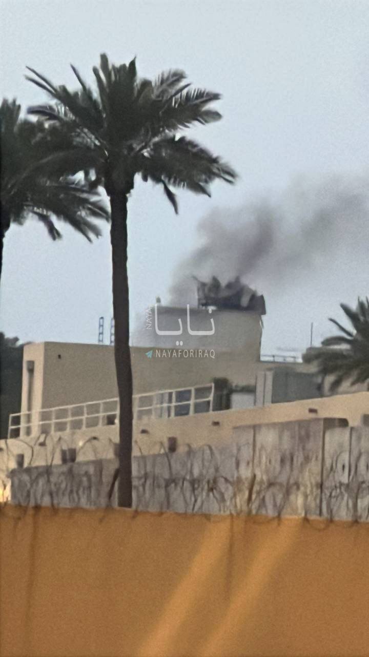 سفارت آمریکا در عراق هدف قرار گرفت