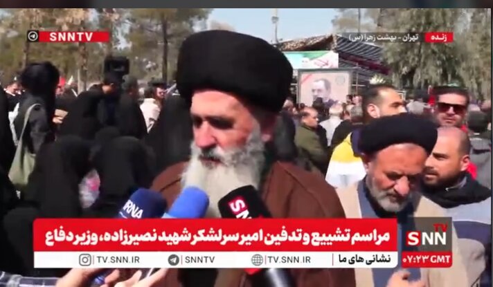 حجت‌الاسلام آقاجانپور: امام شهید در آخرین دیدار و پس از ارائه گزارش توسط شهید نصیرزاده، چنان خوشحال شدند که فرمودند گزارش بسیار خوبی دادید و برای ایشان دعا کردند