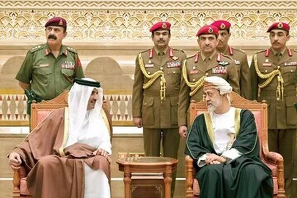 امیر قطر و سلطان عمان خواهان کاهش تنش در منطقه شدند