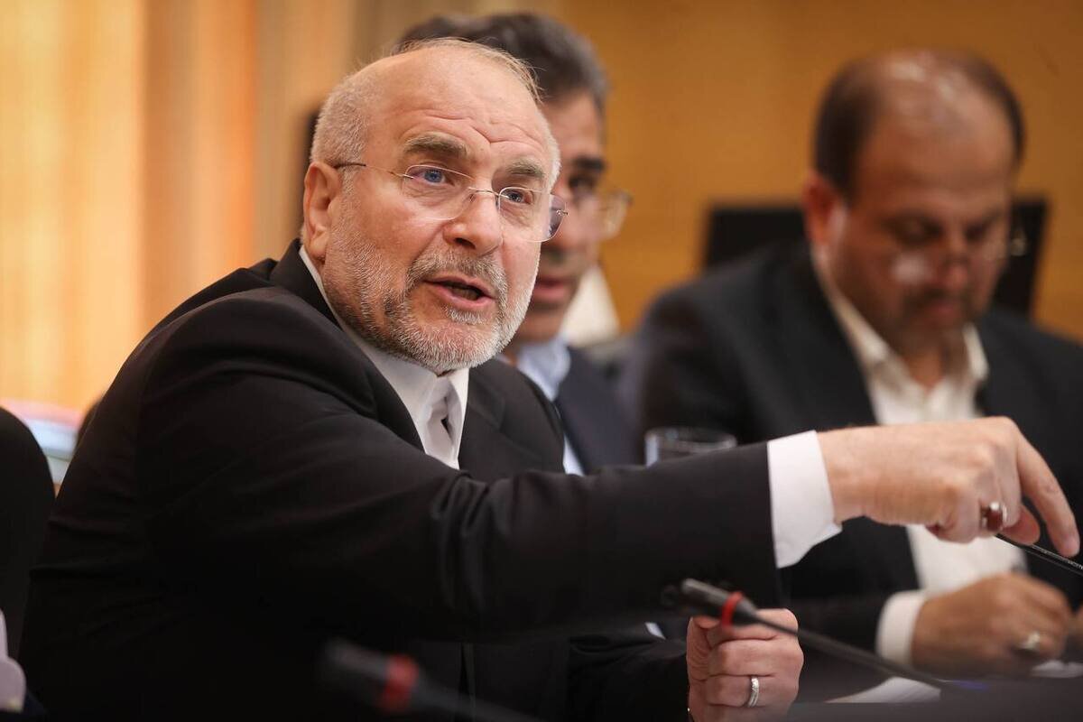 قالیباف: ایران خفته بود، بیدارش کردید. طوفان بپا خواهد شد + عکس