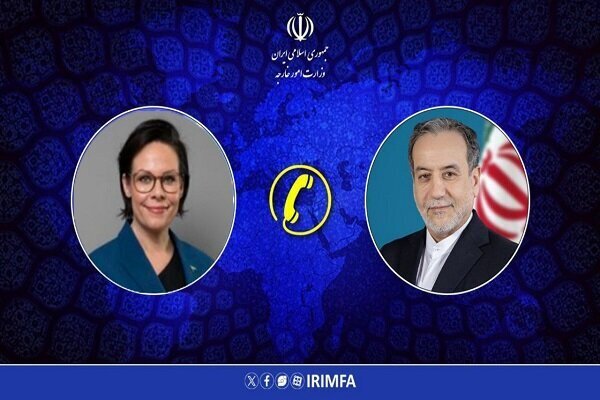 گفتگوی تلفنی وزرای امور خارجه جمهوری اسلامی ایران و سوئد