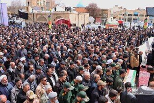 وداع هم‌استانی‌ها با فرمانده شهید سرلشکر سلیمانی به روایت دوربین SNN