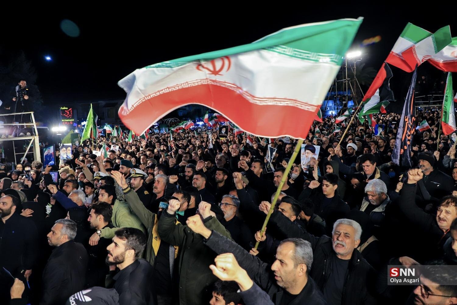 گرگانی‌ها میزبان ۶ شهید ناو دنا/ فریاد انتقام همچنان ادامه دارد+ فیلم