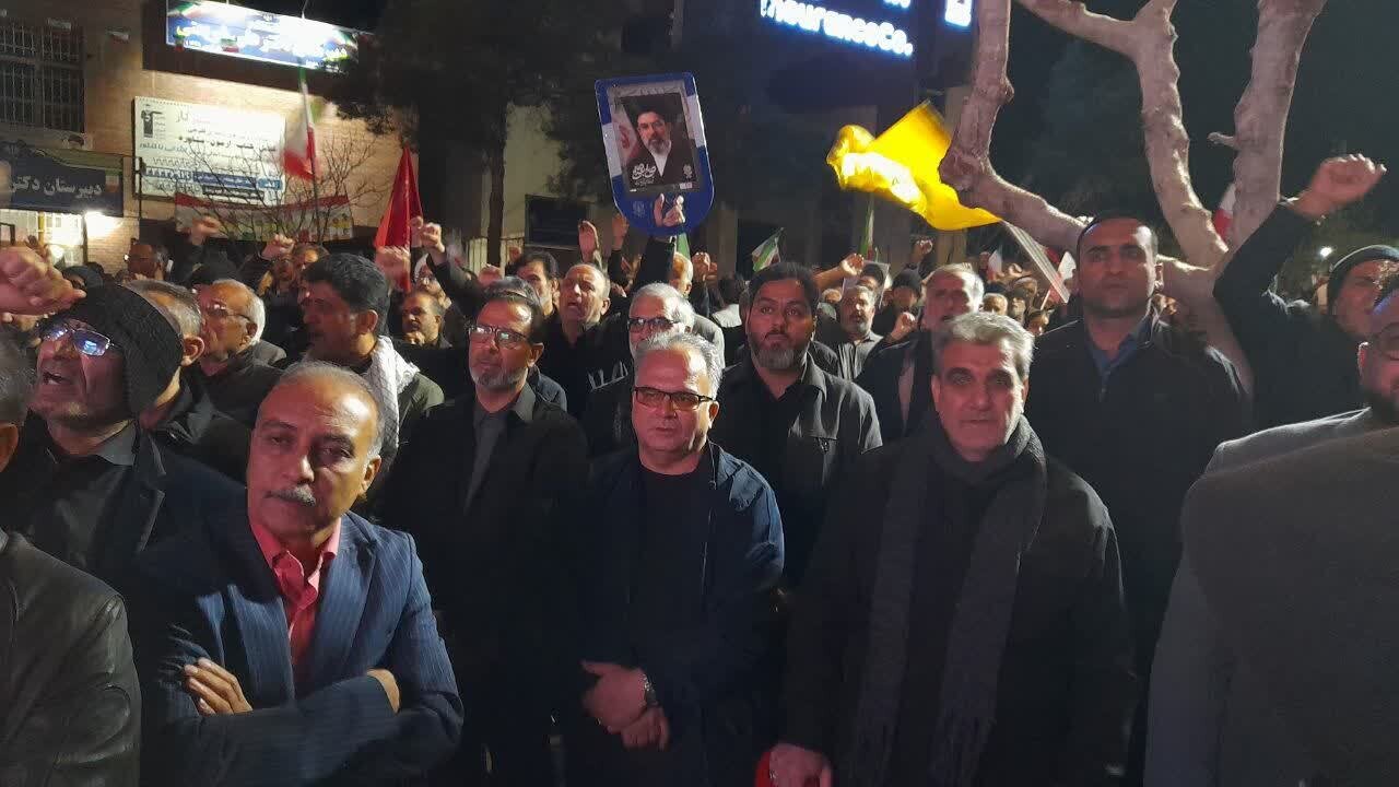 اجتماع بزرگ مردمی شبهای اقتدار شهرستان سمنان از دریچه دوربین