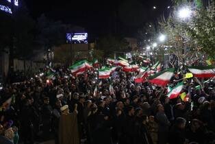 اجتماع بزرگ مردمی شبهای اقتدار شهرستان سمنان از دریچه دوربین