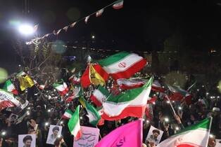 اجتماع بزرگ مردمی شبهای اقتدار شهرستان سمنان از دریچه دوربین