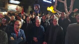 اجتماع بزرگ مردمی شبهای اقتدار شهرستان سمنان از دریچه دوربین