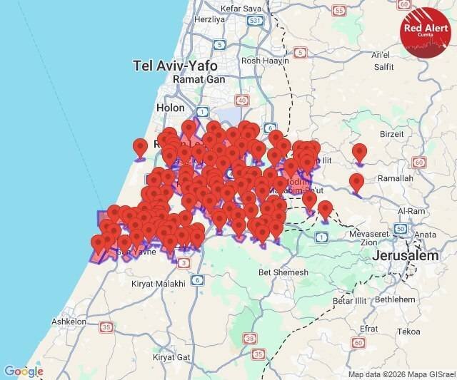 آژیر خطر در تل‌‎آویو به صدا درآمد/  رسانه‌های صهیونیستی: چندین ساختمان‌ در مرکز اسرائیل مستقیماً مورد اصابت قرار گرفتند