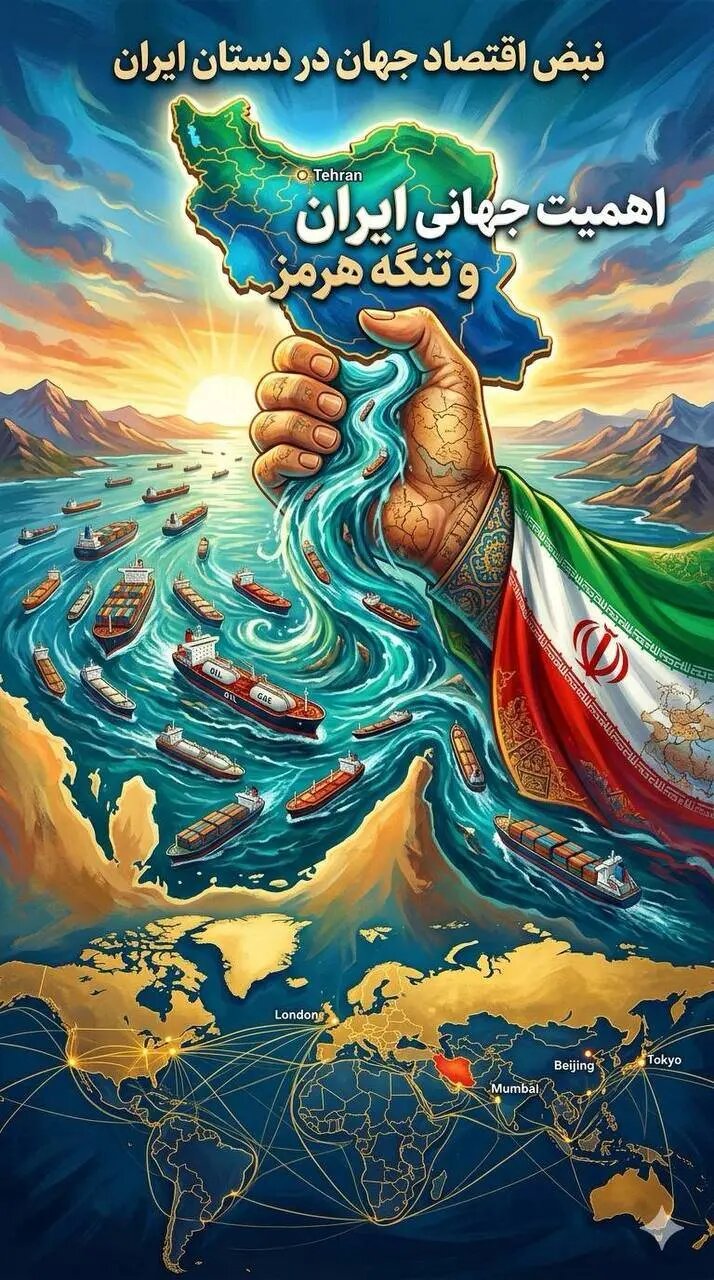 نبض اقتصاد جهان در دستان جمهوری اسلامی ایران + عکس