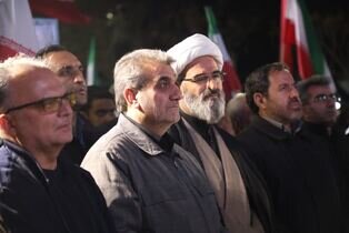 اجتماع بزرگ مردمی و وداع با پیکر شهدای اقتدار استان سمنان از دریچه دوربین