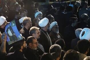 اجتماع بزرگ مردمی و وداع با پیکر شهدای اقتدار استان سمنان از دریچه دوربین