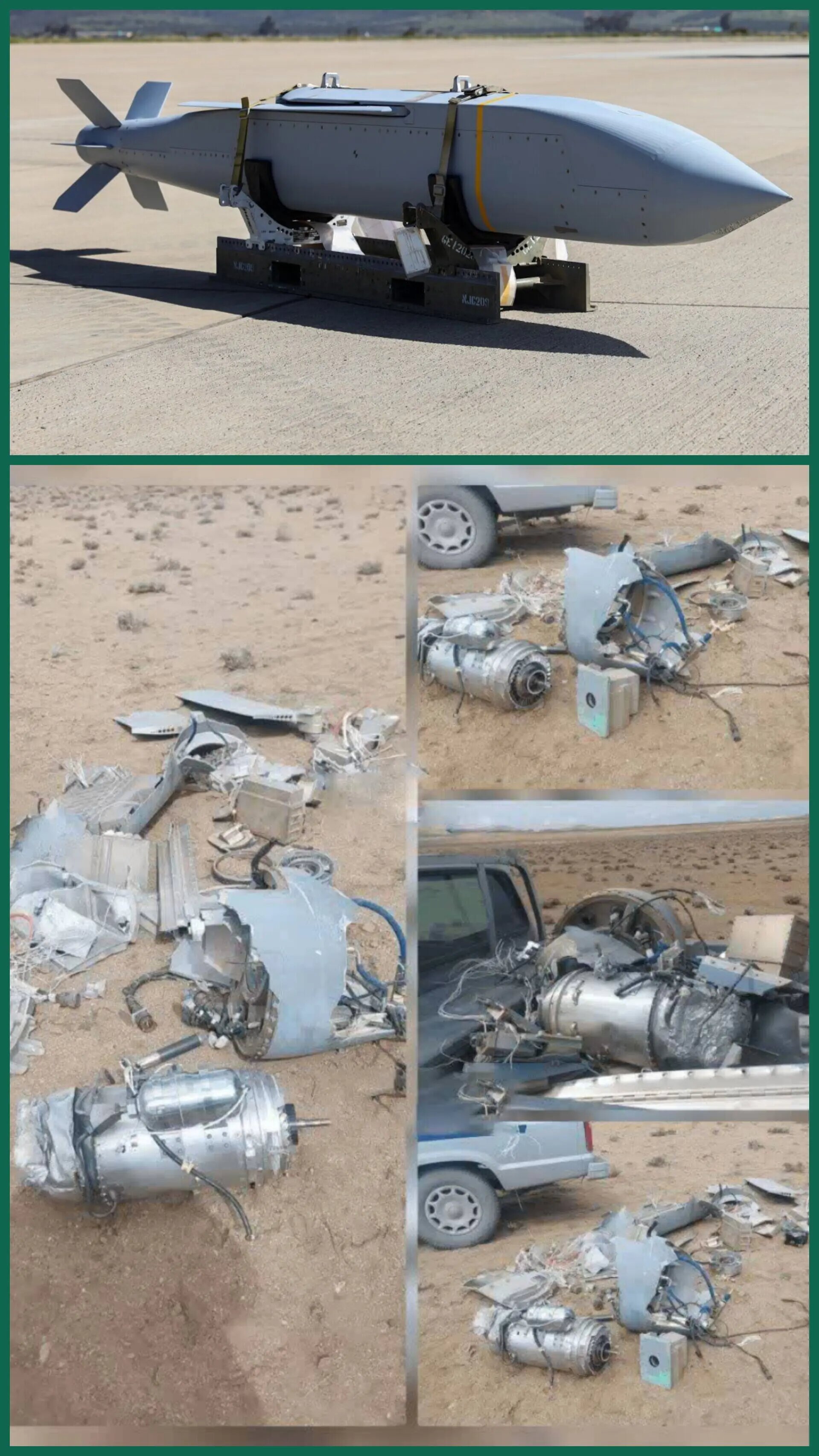 انهدام موشک کروز jassm در استان مرکزی