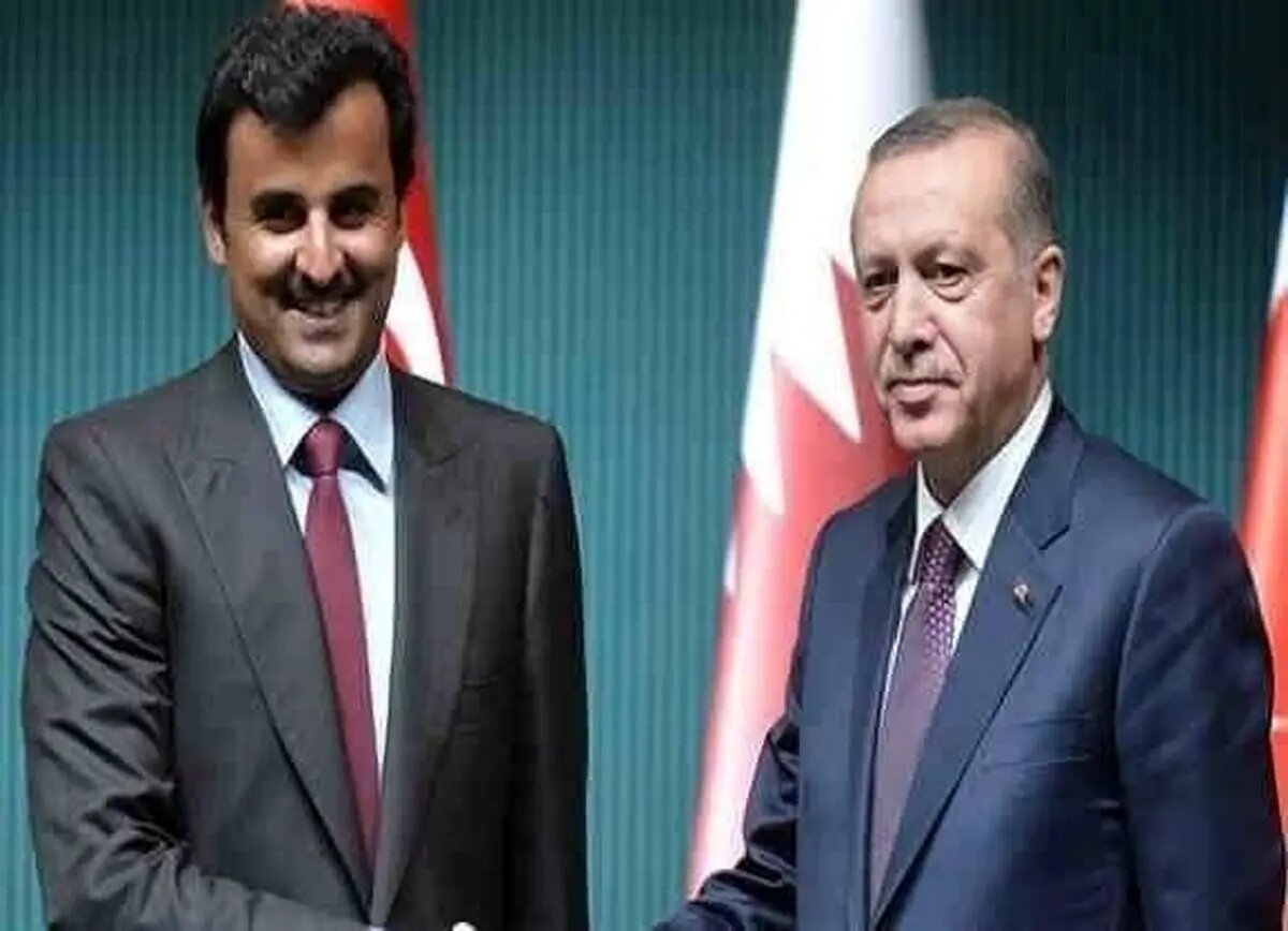 رایزنی رئیس‌جمهور ترکیه و امیر قطر