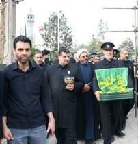 طنین عطر رضوی در گلزار شهدای کرج/تجدید میثاق خادمان آستان قدس با آرمان‌های انقلاب