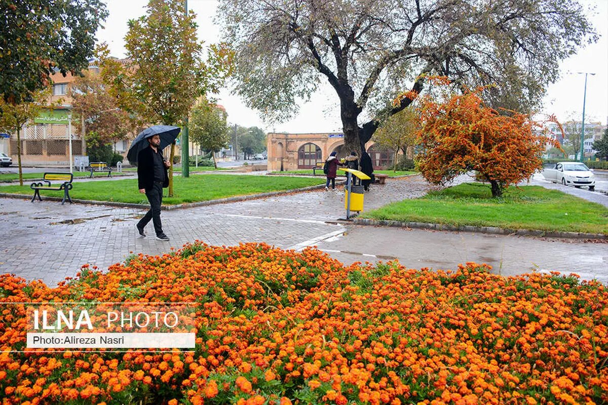 بارش باران و تگرگ آسمان قزوین را فرا میگیرد