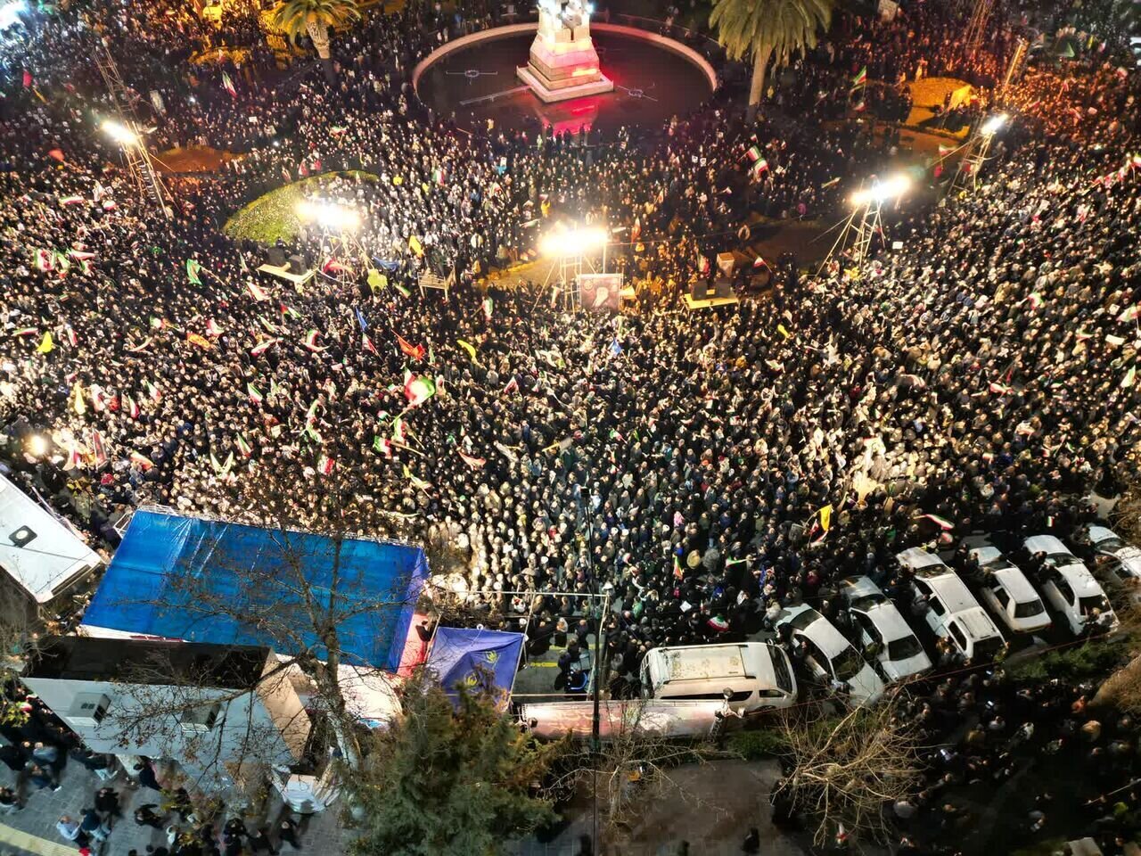 گرگانیها همچنان فریاد انتقام سرمیدهند/ میدانداری با شعار مرگبر اسرائیل