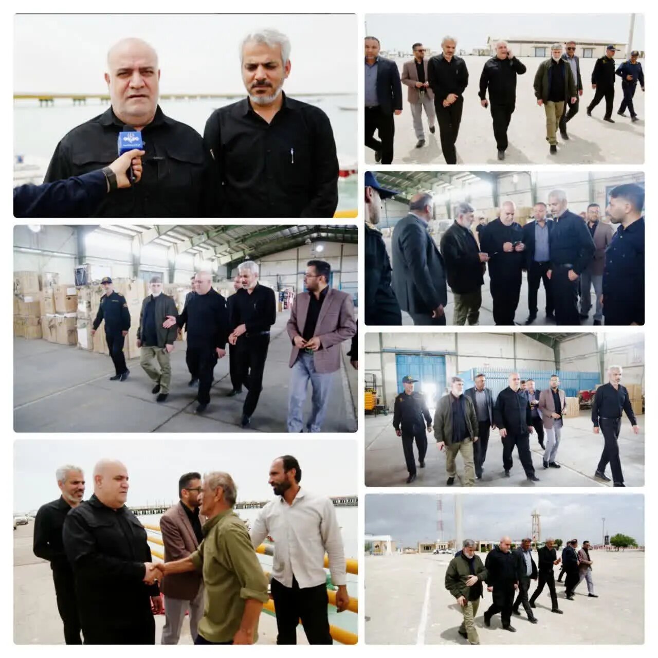 کالاهای بندرگاههای هندیجان ترخیص شدهاند/ برقراری امنیت کامل در مرزهای دریایی شهرستان