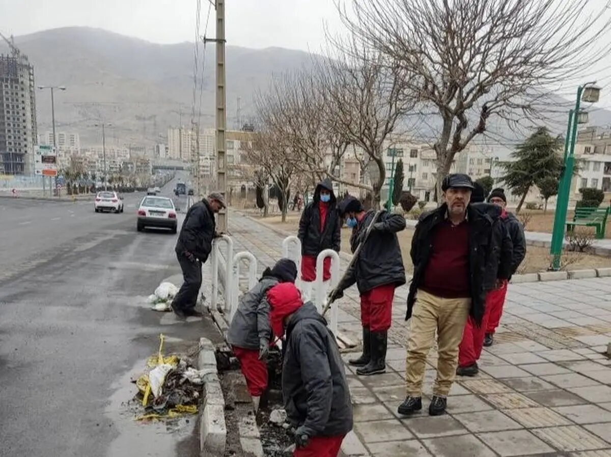 آماده باش نیروهای خدمات شهری برای مقابله با احتمال آبگرفتگی در ایام پربارش پایتخت