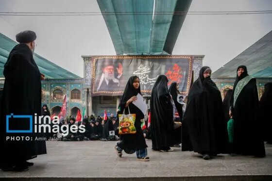 مراسم یادبود شهدای خانواده رهبر معظم انقلاب