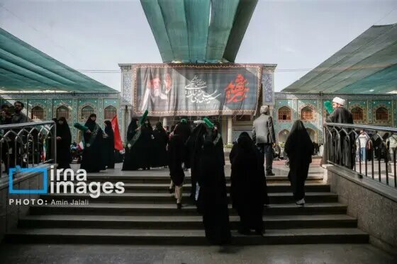 مراسم یادبود شهدای خانواده رهبر معظم انقلاب