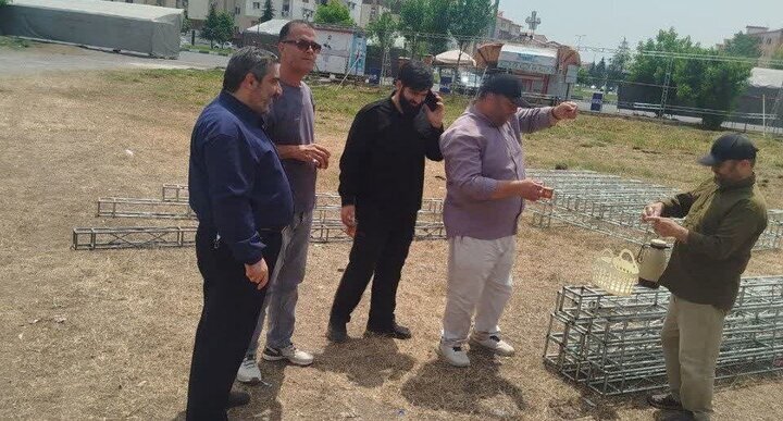 نمایشگاه میدانی «بیعت» در رشت برگزار میشود