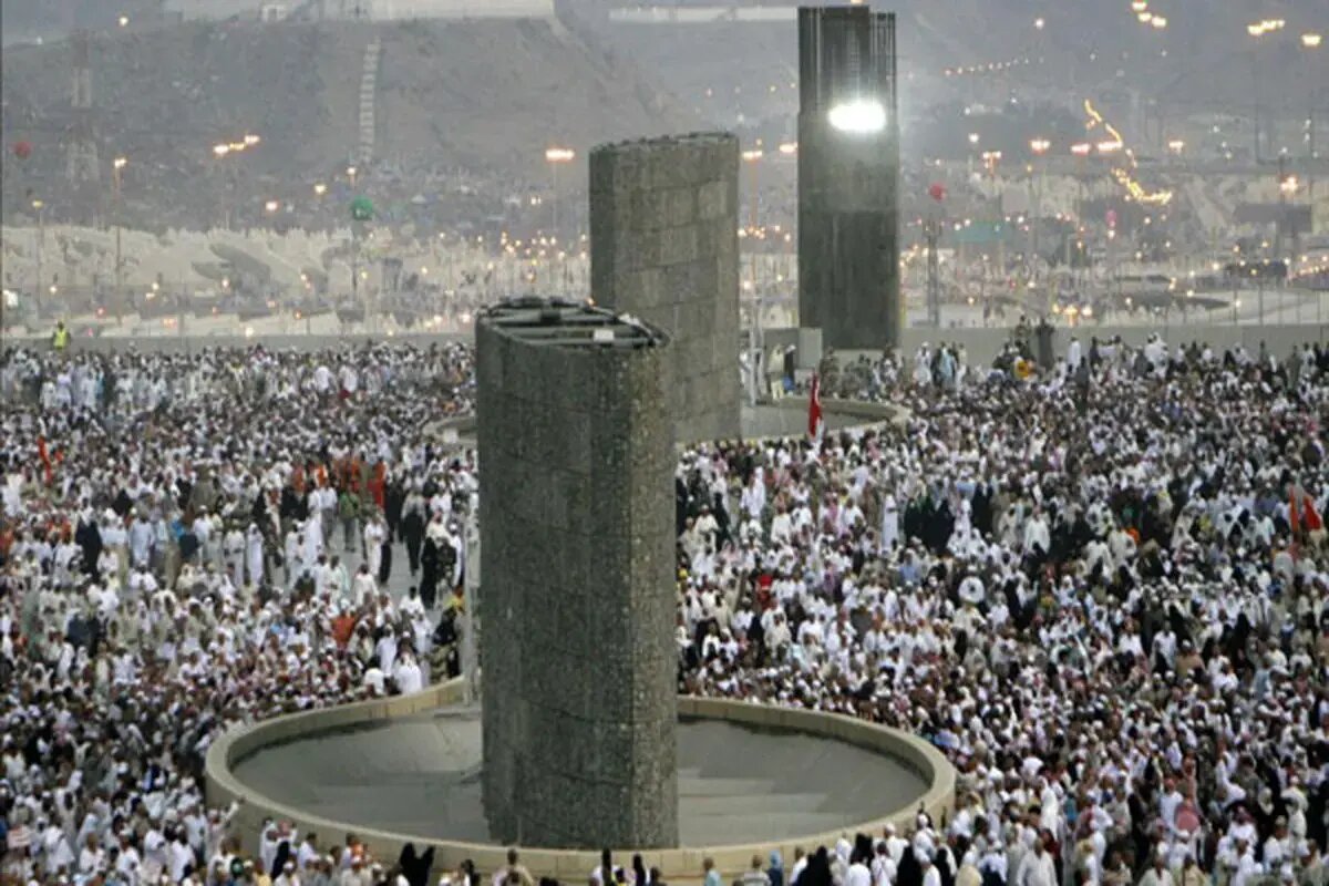 عزیمت یک و نیم میلیون مسلمان به جمرات