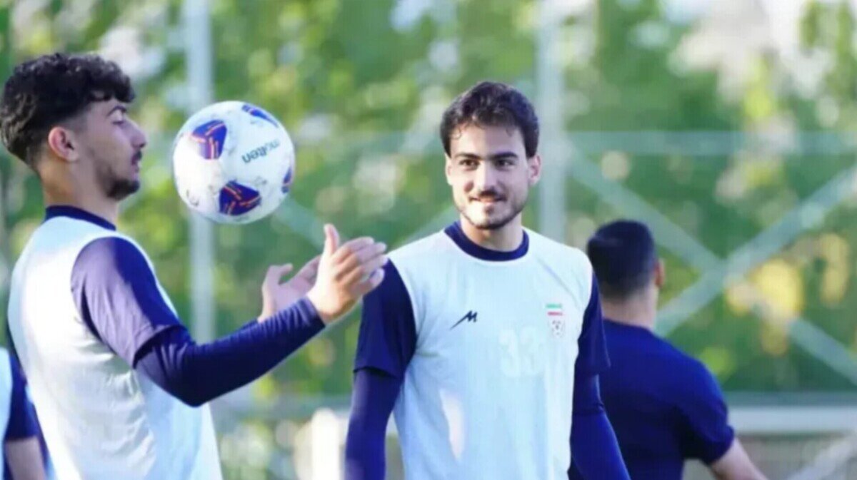 کسری طاهری: امیدوارم مقابل گامبیا گلزنی کنم تا مسافر جام جهانی شوم + فیلم