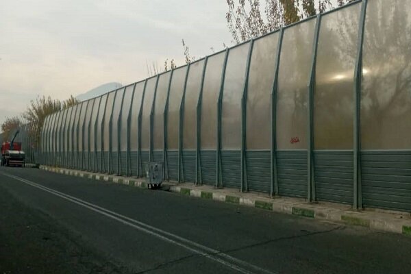 نصب ۶۵ هزار مترمربع دیوار صوتی در بزرگراه های پایتخت