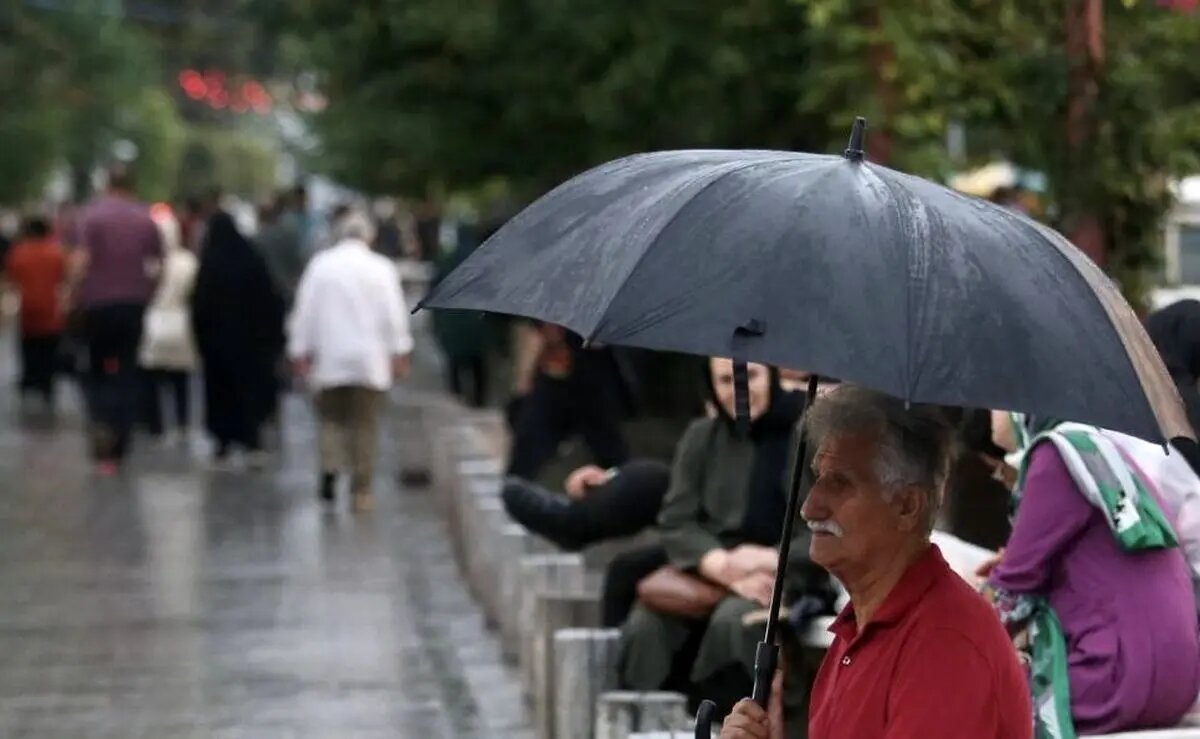 بارش پراکنده باران در استانهای ساحلی خزر