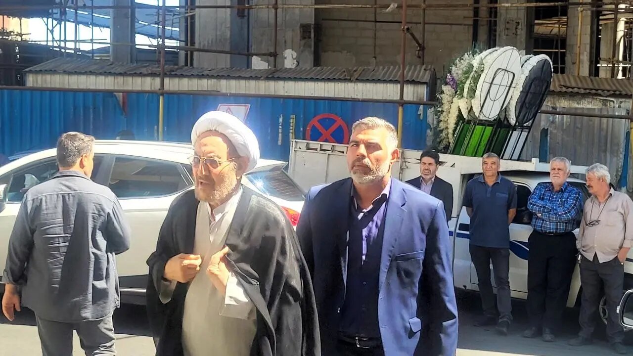 برگزاری مراسم ترحیم خواهر خاتمی با حضور چهره های سیاسی + تصاویر