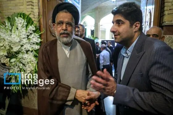تصاویر / مراسم ترحیم خواهر سیدمحمد خاتمی