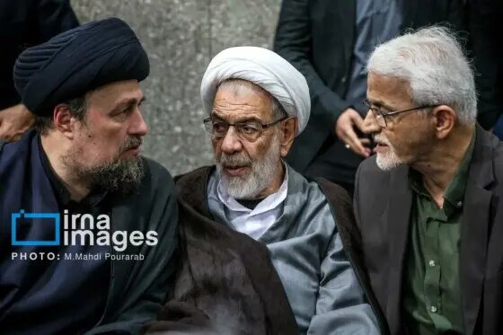 تصاویر / مراسم ترحیم خواهر سیدمحمد خاتمی