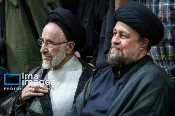 تصاویر / مراسم ترحیم خواهر سیدمحمد خاتمی
