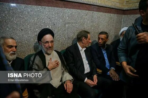 تصاویر / مراسم ترحیم خواهر سیدمحمد خاتمی