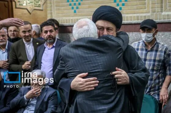 تصاویر / مراسم ترحیم خواهر سیدمحمد خاتمی