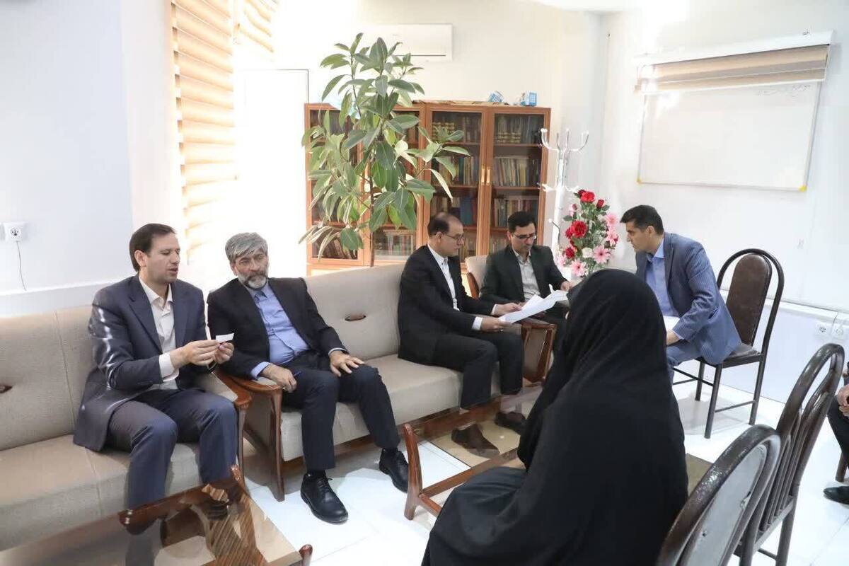 بازدید رئیس کل دادگستری آذربایجان غربی از دادگستری و دادسرای پیرانشهر