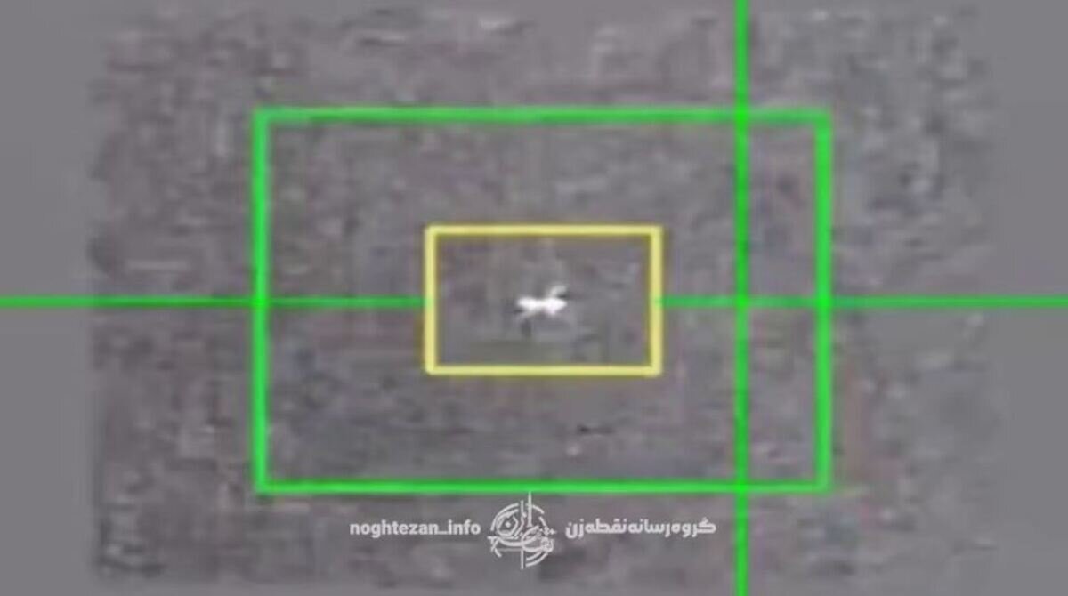 ببینید| لحظهٔ انهدام پهپاد MQ1 آمریکایی توسط پدافند سپاه