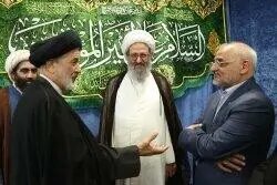 تصاویر / دیدار رئیس دفتر رئیس‌جمهور با مراجع تقلید و بزرگان حوزه