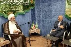 تصاویر / دیدار رئیس دفتر رئیس‌جمهور با مراجع تقلید و بزرگان حوزه