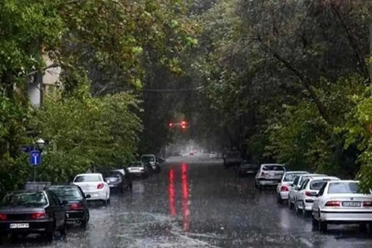 رگبار باران در ۱۱ استان