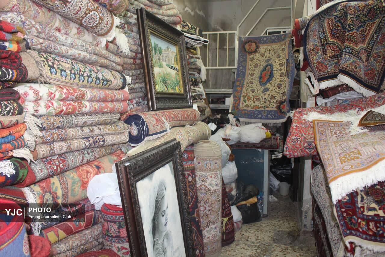 بازار بزرگ قم و تیمچه فرش گنجینهای از معماری و هنر قم+ تصاویر
