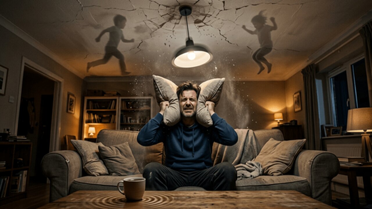 بمبِ صوتی در طبقه بالا