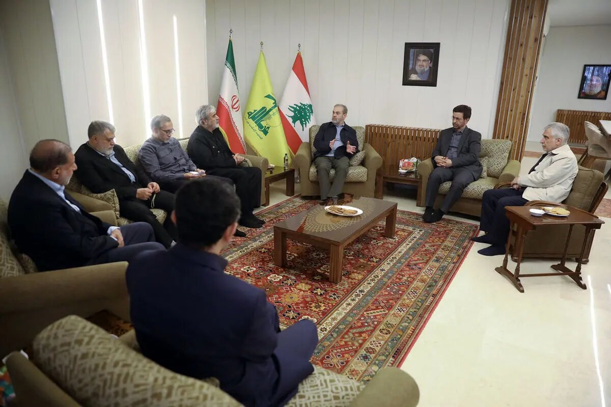 حضور کمیسیون امنیت ملی مجلس در دفتر حزب‌الله لبنان در تهران