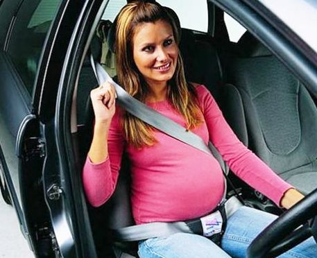رانندگی در بارداری و شرایط بستن کمربند ایمنی