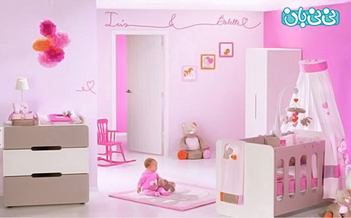 ایده های زیبا برای اتاق نوزاد