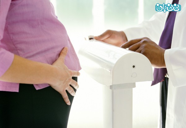 خطر اضافه وزن در طول بارداری