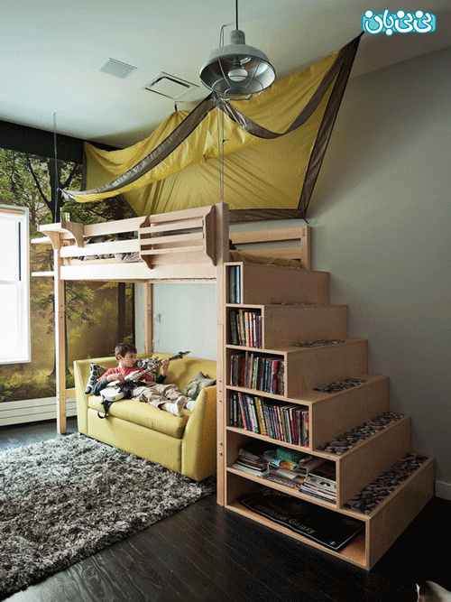 اتاق خواب رویایی برای کودکان
